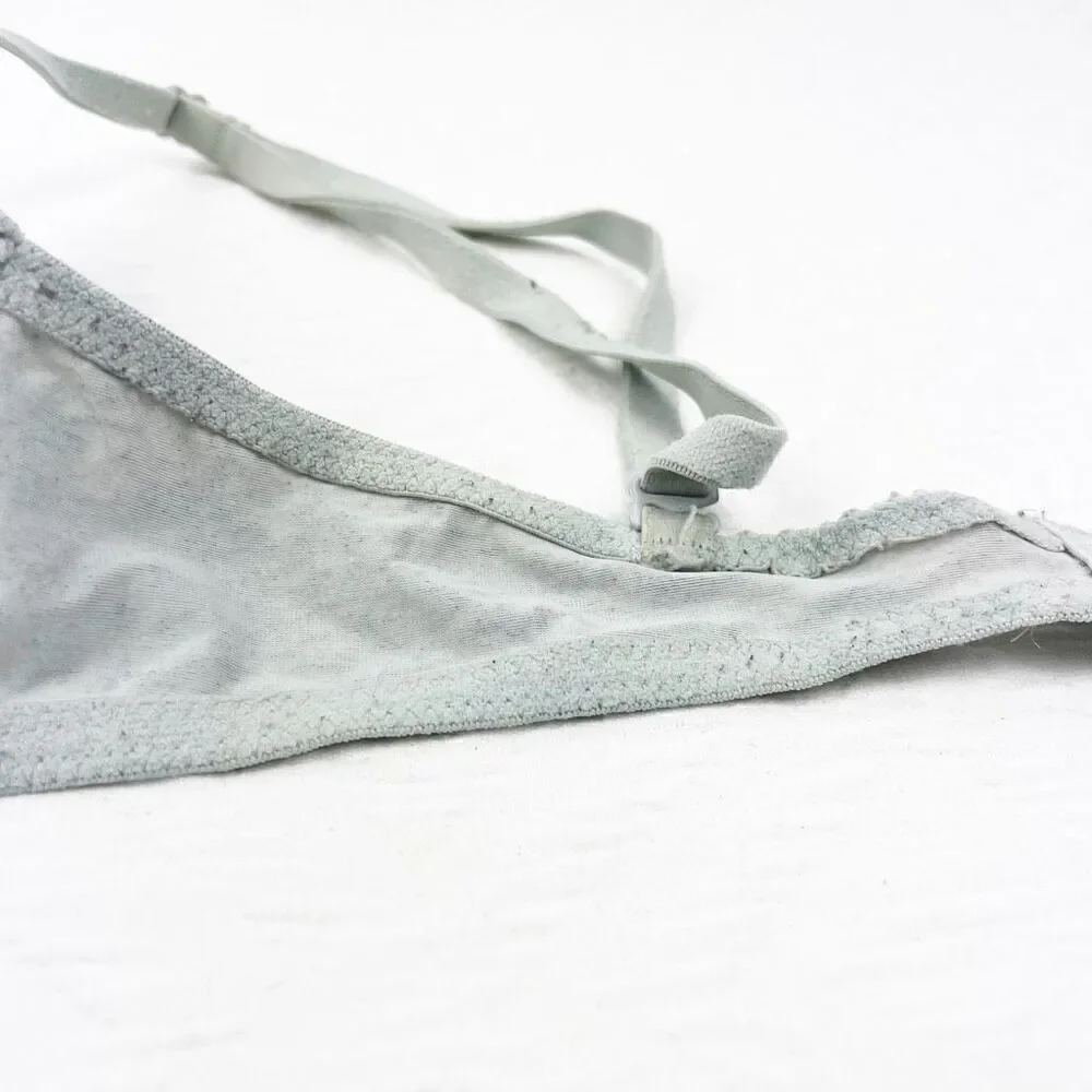 BUY 1 GET 1 FREE Victorias Secret 34b gray lined demi preowned with use